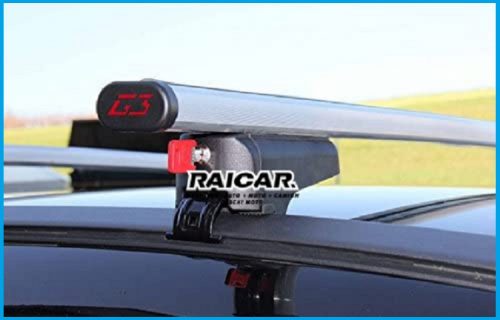 Barre portatutto in acciaio per Peugeot Rifter Van (2019-.) -  portapacchi auto - portabagagli barre da tetto - Amos - Alfa - O -  corrimano
