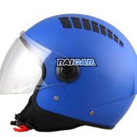 Casco Moto Demi-Jet Visiera Bombata BHR 801 Nero Opaco Taglia M 57-58CM –  RAI.CAR.