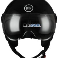 BHR Casco Moto Demi-Jet Visiera Bombata 801 Love - CASCHI -  -  BHR14290 - Casco Moto Demi-Jet Visiera Bombata BHR 801 Love